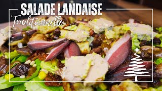 🎄SALADE LANDAISE traditionnelle  À La Maison Avec Leslie [upl. by Asilahs581]