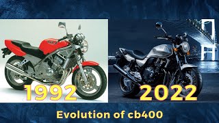 Sự thay đổi của cb400 từ năm 1998 đến năm 2022  Evolution of cb400 [upl. by Ynnep156]