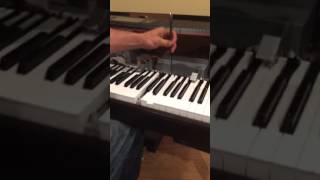 Yamaha Clavinova sticky key fix [upl. by Ylirama]