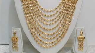 long chain gold jewellery designs Naseems fashion [upl. by Aelgna547]