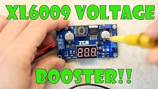 XL6009 5 to 55 volt DC to DC Booster [upl. by Latnahs]