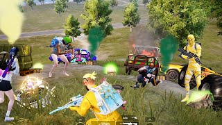 New Season Hardest Squad Gameplay Every Squad Is Pro 😱 PUBG MOBILE [upl. by Eintruok288]