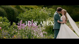 Ardington House Wedding Videography  Jo amp Alex  Wedding Preview [upl. by Valonia]