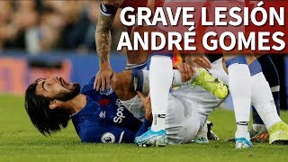 La grave lesión de André Gomes y las reacciones de los presentes  Diario AS [upl. by Keg]