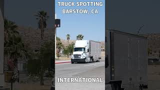 TRUCK SPOTTING 01388  INTERNATIONAL automobile semitrailer trucking [upl. by Steve133]