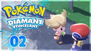 Pokémon Diamant Etincelant  En direction de Charbourg 02 [upl. by Winchester]