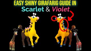 Where to farm for Shiny Girafarig in Pokemon Scarlet amp Violet [upl. by Ientruoc]