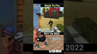 Noob to pro 2017vs2019 freefire viralshort foryou factshorts 🤔🤔🤔🤔😱😱😀😎😎😁👍👉👍👍👍👍👍 [upl. by Bull601]