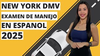 Prueba Escrita Del DMV De New York 2025  Examen Escrito De Manejo  Permiso De Prueba [upl. by Aldous]