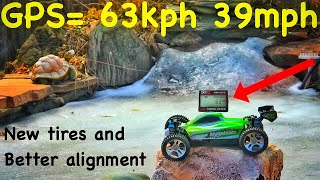 RC car steering upgrade and speed test [upl. by Ettelimay802]