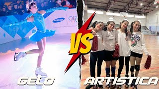 Patinagem no Gelo vs Patinagem Artística [upl. by Elocen]