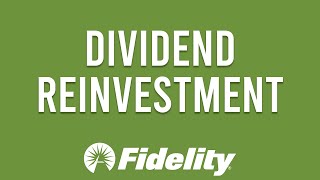 How To Enable Dividend Reinvestment On Fidelity [upl. by Madi293]