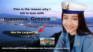 Interesting story about Ioannina Greece  w Nafpaktos amp Rio  Antirrio Bridge  places and hotel [upl. by Giarc518]