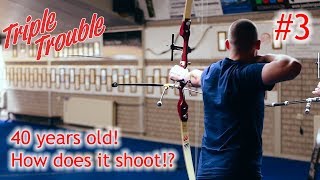 40 yo Recurve Bow Shooting a competition [upl. by Lubba]