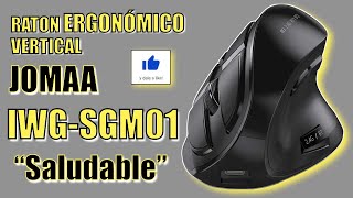 Raton ERGONÓMICO Vertical JOMMA IWGSGM01 quotSaludablequot Unboxin y Review [upl. by Idnahc351]