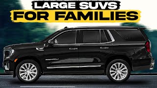 Best Large 8SEATER SUVs for Families in 2024 [upl. by Myo]