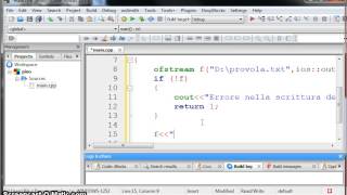 Tutorial 33  Scrivere dati su un file di testo C [upl. by Meill]