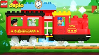 Lego Duplo Connected Train Kids Gameplay [upl. by Mcgray]