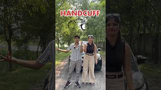 24H Handcuffs challenge 🤪with gungun [upl. by Harias]