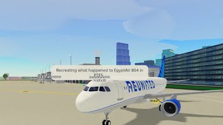 Recreating what happened to EgyptAir 804 in PTFS… [upl. by Ainesell]