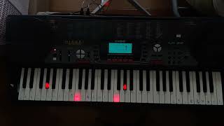 Casio lk60 Midi 003  Onwards Christian Soldiers 76 [upl. by Eduardo]