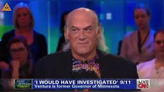 Piers Morgan cuts for a break when Jesse Ventura starts dropping truth bombs about 911 [upl. by Eppes]