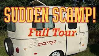 1993 Scamp 13 Full Tour [upl. by Teraj]