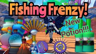 New Mutation Cure Potion and more in Fishing Frenzy Dragon Adventures [upl. by Dougal]