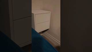 eket ikea cabinet with drawers as a night stand [upl. by Knuth]