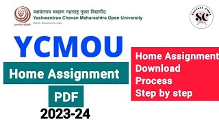 Ycmou home Assignment 2023  Ycmou home Assignment 202324 how to download Ycmou home Assignment [upl. by Panthia730]