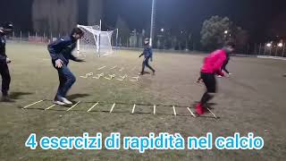 4 esercizi di rapidità nel calcio [upl. by Kieran]