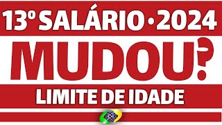 PÉSSIMA NOTÍCIA NOVO LIMITE de IDADE para RECEBER o 13 salario ANTECIPADO  VEJA quem FICA de FORA [upl. by Zug709]