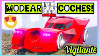 AFTER PATCH  COMO MODEAR COCHES EN GTA ONLINE  COMO MODEAR EL VIGILANTE  RAPIDO  PS4 amp Xbox ONE [upl. by Lynch]