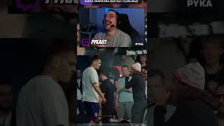 PYKA REAKCJA NA FREESTYLE FILIPKA 😂 [upl. by Ennovy]