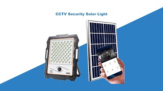 CCTV Camera solar Security light100w 200w 300w 400w 500w Solar light [upl. by Cony]