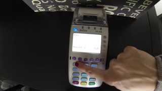 VX520 How to Process Apple Pay [upl. by Aihsenrad]