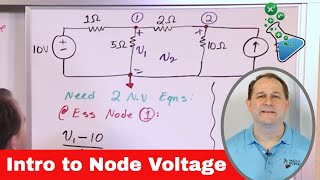 Lesson 1  Intro To Node Voltage Method Engineering Circuits [upl. by Stockmon]