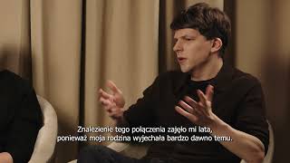 Jesse Eisenberg Zakochałem się w Polsce Rozmawiamy o quotPrawdziwym bóluquot [upl. by Rehsu892]