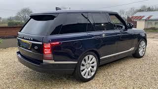 2017 Facelift Range Rover Vogue SE 30 TDV6 for sale Loire blue [upl. by Wolfie896]