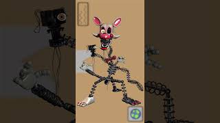 MANGLE IN UNDER A MINUTE 🙀🔌 shorts fnaf [upl. by Jessamyn]