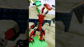 lego creator 31058  31088  31102 fusion king ghidorah godzilla lego custom [upl. by Hsekar167]