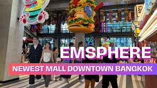 EMSPHERE Bangkoks New Lifestyle Shopping Mall 4K Jan 2024 [upl. by Keiko]