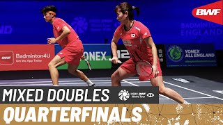 YONEX All England Open 2024  KimJeong KOR 7 vs WatanabeHigashino JPN 2  QF [upl. by Halfdan]