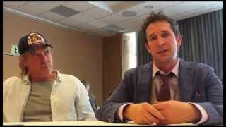 Noah Wyle and Will Patton Falling Skies Season 4 Interview [upl. by Kiehl578]