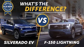 2024 Chevy Silverado EV vs 2024 Ford F150 Lightning  Whats The Difference [upl. by Ahseram]