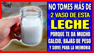 🥛ASÍ SE PREPARA LA LECHE DE ESTA SEMILLA PARA LA MEMORIA BAJAR DE PESO HUESOS ARTICULACIONES [upl. by Allyson]