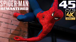 Spider Man 2018 Remastered PS5 4K Gameplay 45  Newsflash [upl. by Nylasej]