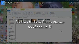 How to enable Windows Photo Viewer on Windows 10 [upl. by Derf]