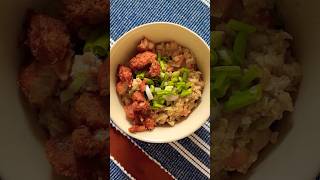 Savoury oats with chicken fyp explore weightlossrecipe highprotein healthy subscribe food [upl. by Bendicta]