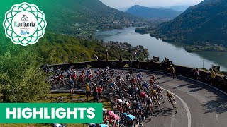 Il Lombardia presented by EOLO 2022  Highlights [upl. by Edurtreg]